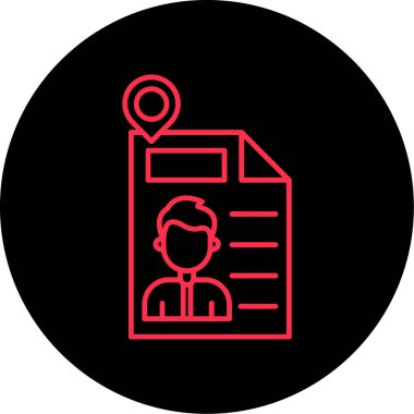 Seo simgesinin vektör illüstrasyonu