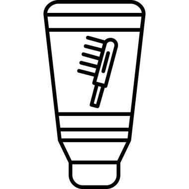 Boya kovası. Basit tasarım