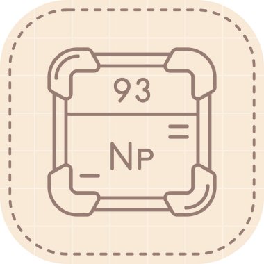 Modern simgenin vektör illüstrasyonu