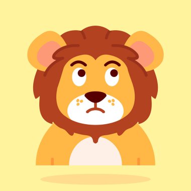 Hayvan ikonu tasarımı. vahşi hayvan simgesi