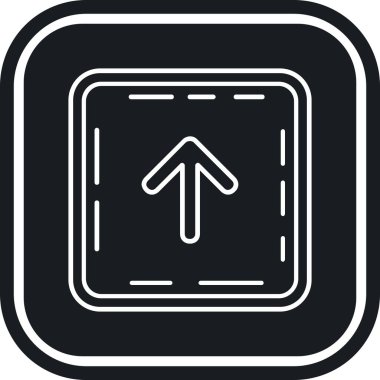 ok simgesi, vektör illüstrasyonu