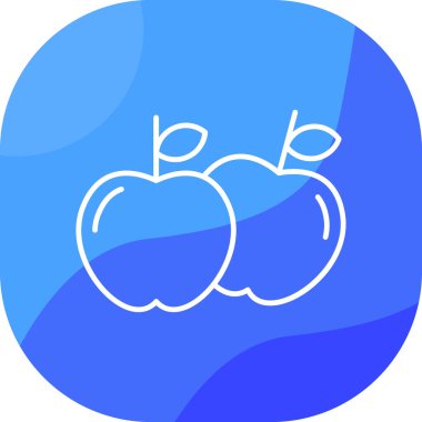 Apple vektör simgesi illüstrasyonu