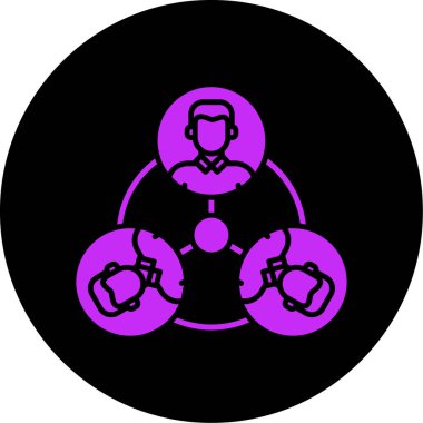 seo modern simgesinin vektör illüstrasyonu