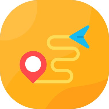 harita pin vektör simgesi