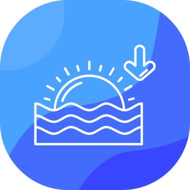 Tekne. Web simgesi basit illüstrasyon