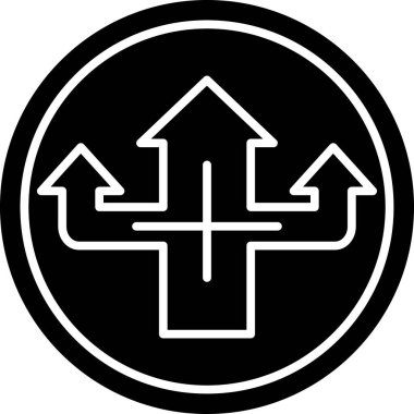 ok simgesi, vektör illüstrasyonu