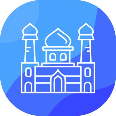 Taslak biçiminde cami simgesi inşa etmek