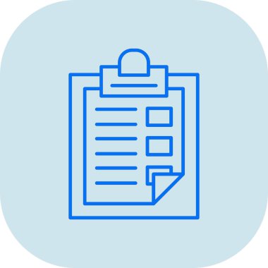 Belge simgesinin vektör illüstrasyonu