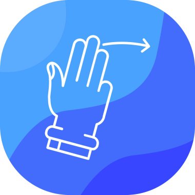 parmak jesti el simgesi - taslak biçimi