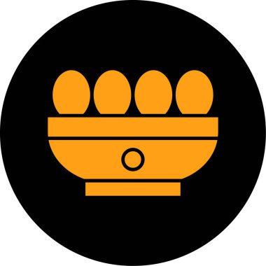 Gıda modern simgesinin vektör çizimi