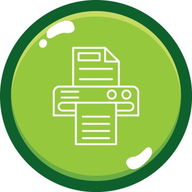 belge simgesi vektör illüstrasyonu