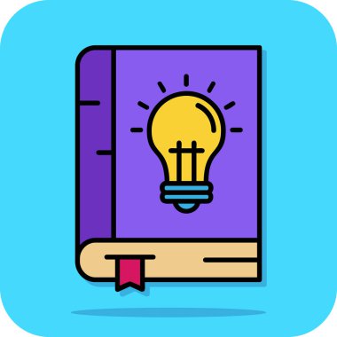 kitap vektörü simgesi modern basit illüstrasyon