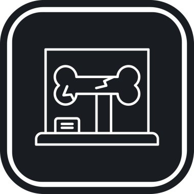 vektör lcd simgesi illüstrasyonu