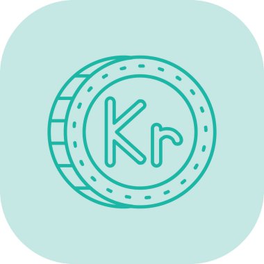 Modern simgenin vektör illüstrasyonu