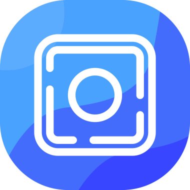 kamera simgesi vektör illüstrasyonu