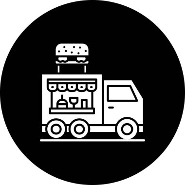 Gıda simgesinin vektör illüstrasyonu