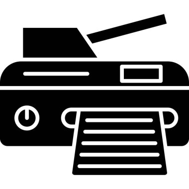 Askeri simgenin vektör illüstrasyonu