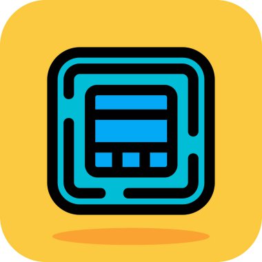 Modern b 'nin vektör illüstrasyonu eksik simgesi