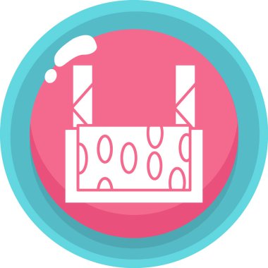 Gıda simgesinin vektör illüstrasyonu