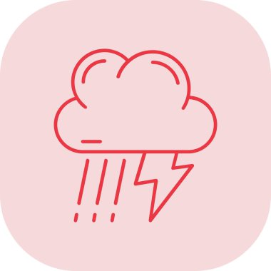 Bulut simgesinin vektör illüstrasyonu