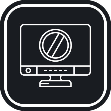 bilgisayar simgesi, vektör illüstrasyonu