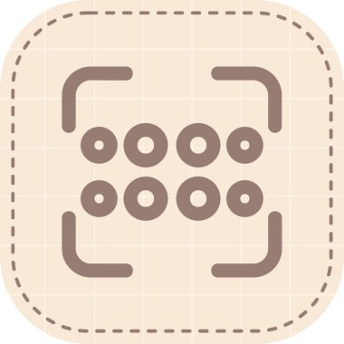 Modern b 'nin vektör illüstrasyonu eksik simgesi