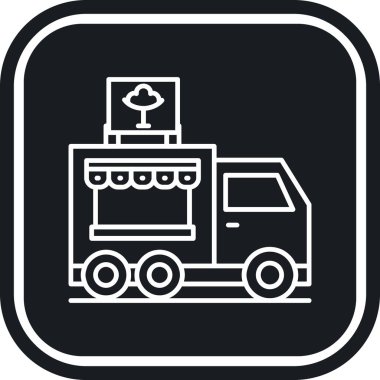 kamyon simgesi çizimi