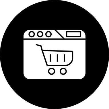 vektör sepeti illüstrasyonu