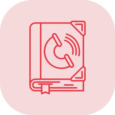 Modern simgenin vektör illüstrasyonu