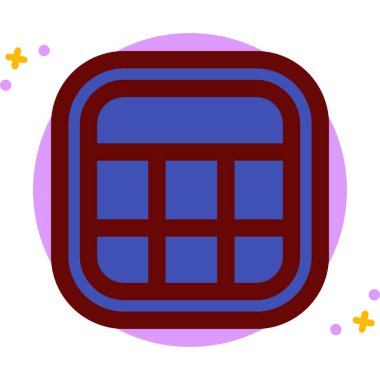 seo modern simgesinin vektör illüstrasyonu