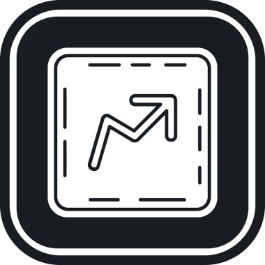 grafik ikonu vektör illüstrasyonu