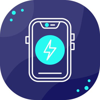 akıllı telefon simgesi vektör çizimi