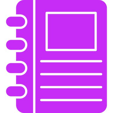 Belge. Web simgesi basit illüstrasyon