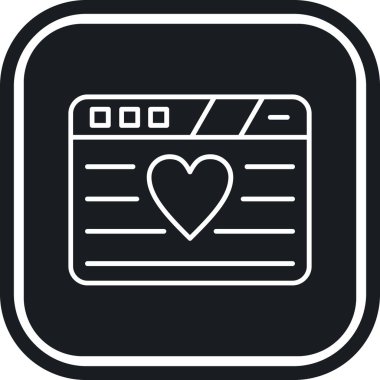 Kart simgesi, vektör illüstrasyonu