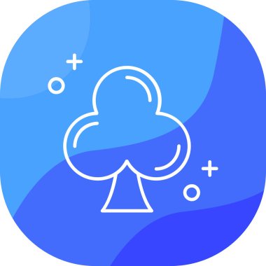 Beyaz arkaplanda çizgi ağacı simgesi izole edildi. Orman sembolü. Renkli taslak konsepti. Vektör İllüstrasyonu