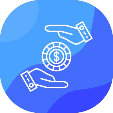 para simgesi vektör illüstrasyonu