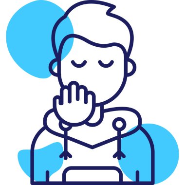 Moda tarzı izole edilmiş arkaplanda ibadet simgesi