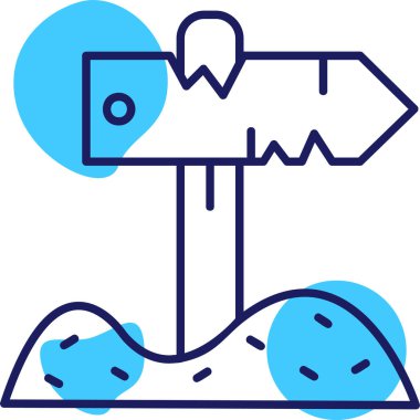 Gıda simgesinin vektör illüstrasyonu