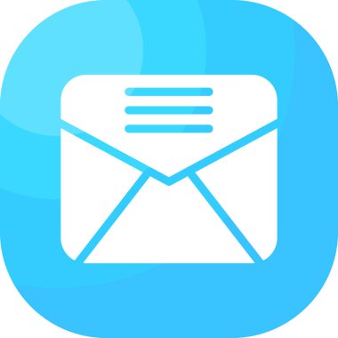 E- posta simgesi vektör illüstrasyonu