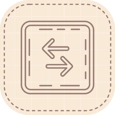 Modern b 'nin vektör illüstrasyonu eksik simgesi