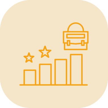 illüstrasyon vektör ofis modern simgesi tasarım