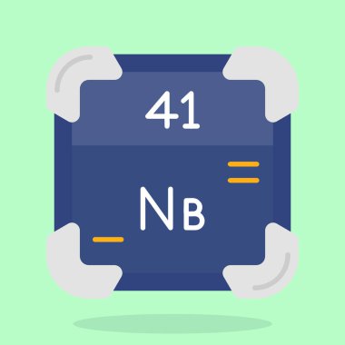 bir harfin modern düz biçim simgesi