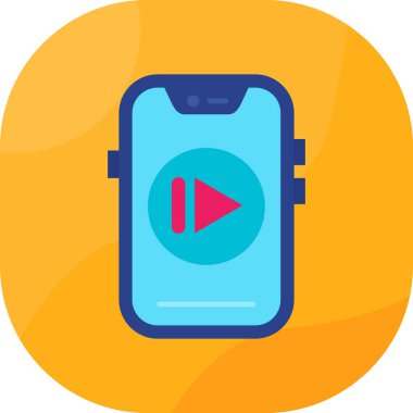 Telefon simgesi vektör illüstrasyonu