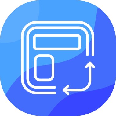 seo modern simgesinin vektör illüstrasyonu