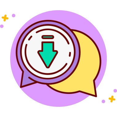 İmleç simgesi olan ok. ana çizgi ok imleç vektör simgesi rengi düz izole