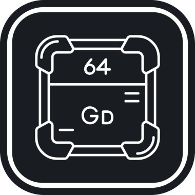 dijital 5 g 5 satır simgesi, vektör illüstrasyonu