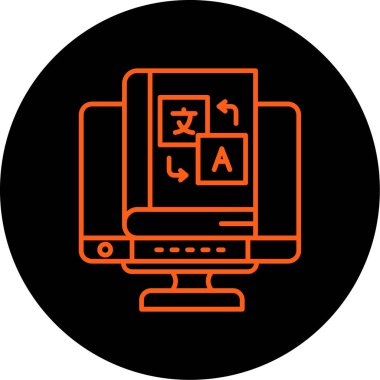 vektör bilgisayar simgesi illüstrasyonu