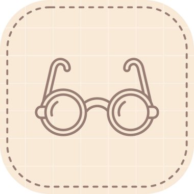 Vektör illüstrasyonu, simge ögesi biçimi