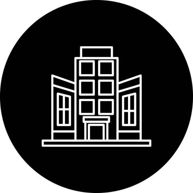 Yapı simgesinin vektör illüstrasyonu