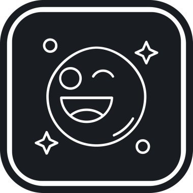 Kişisel ve ticari kullanım için vektör emoji simgesi.